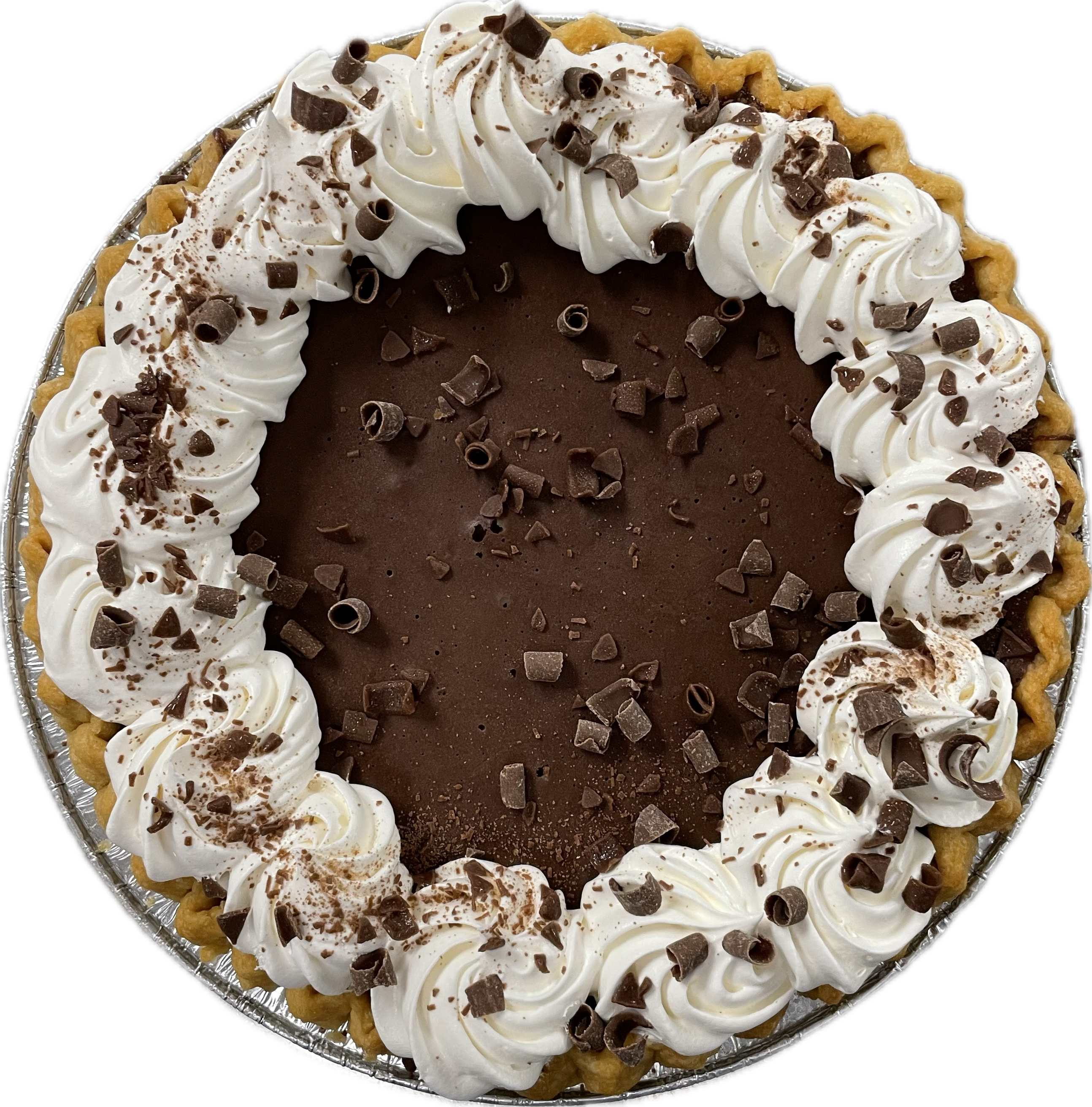 Dark Chocolate Truffle Pie