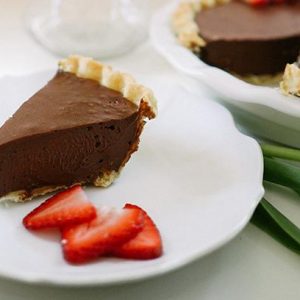 Dark Chocolate Truffle Pie - Slice Pie Company Raleigh